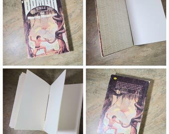 Upcycled Old Book Journal or Sketchbook - Handmade Coptic Stitch Binding - Lays Flat