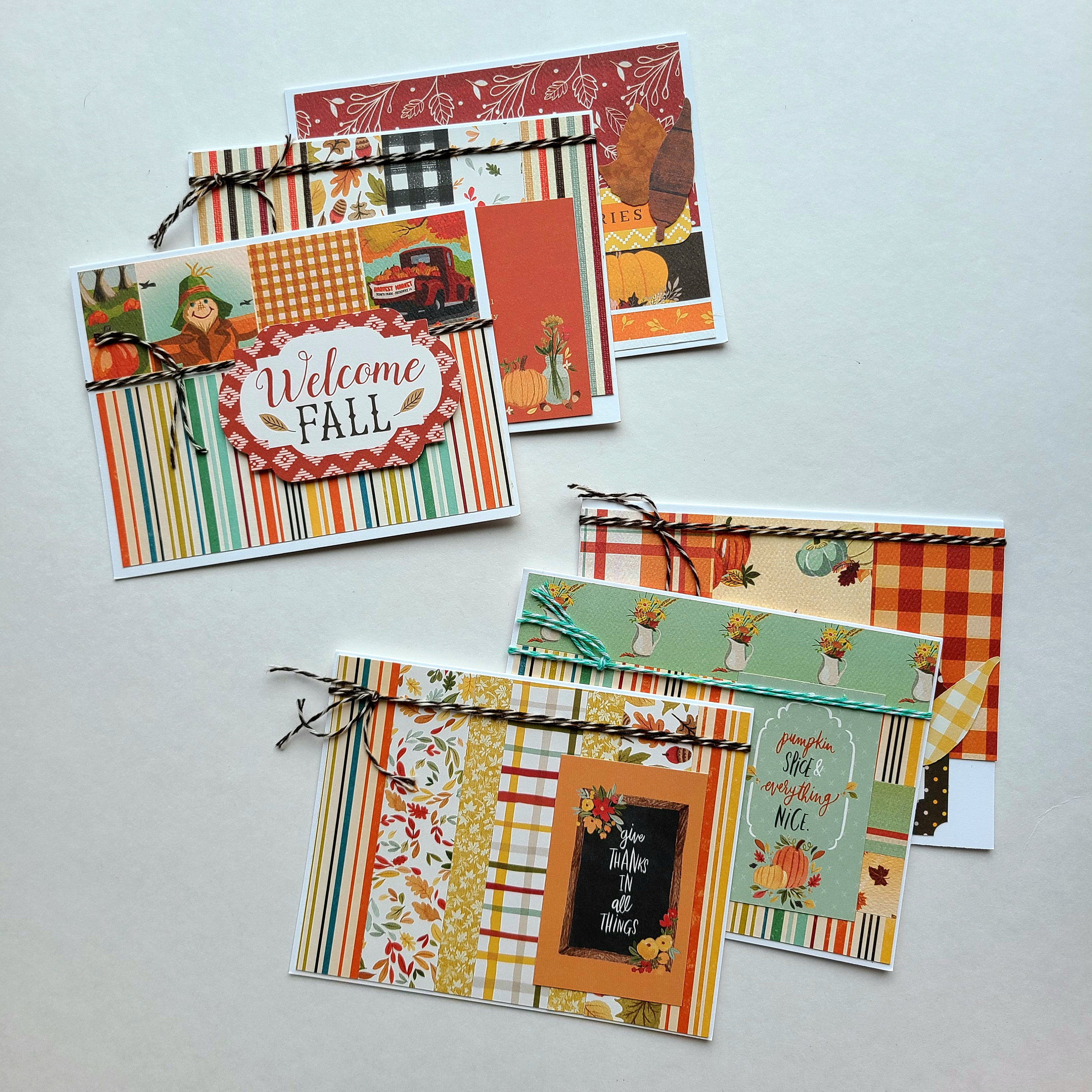 Fall Favorites - All Occasion Autumn Greeting Card Stationery Set - Etsy