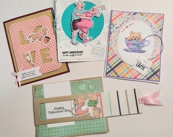 Art Impressions LOVE Card Making Kit: DIY Anniversary, Valentine's