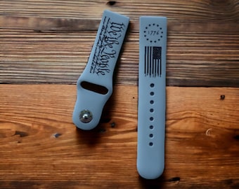 American Flag Watch Band, We The People, Patriotic 1776