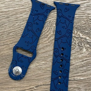 Golden Retriever Watch Band, Goldie Watch Band, Retriever Watch Band, Pet Watch Band, Dog Lover Watch Band, Dog Watch Band, Dog Lover Gift