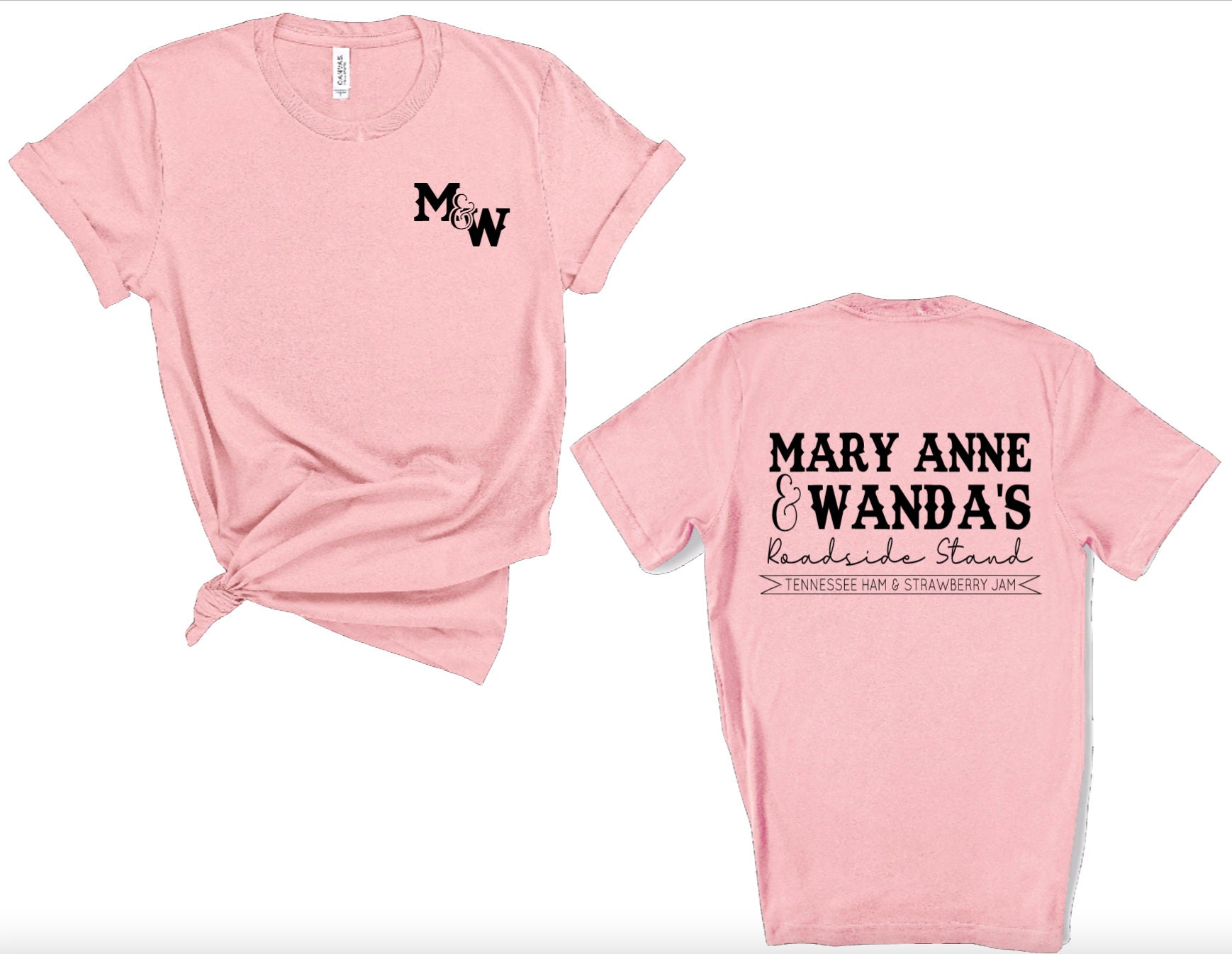 Mary Anne & Wanda's Roadside Stand T-shirt, 90's Country T