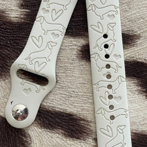 Dachshund Watch Band, Doxie Watch Band, Weiner Dog Watch Band, Pet Watch Band, Dog Lover Watch Band