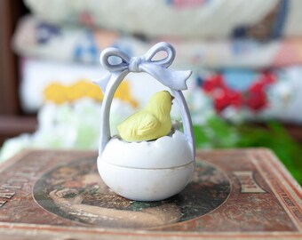 ヴィンテージ ひよこと卵 - 磁器製 レフトン イースター