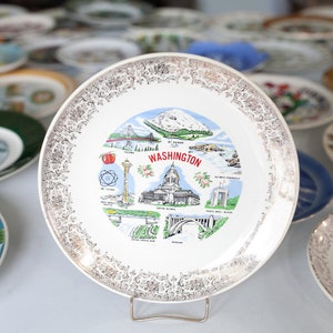 Tourist Plate -Souvenir Plate - Washington