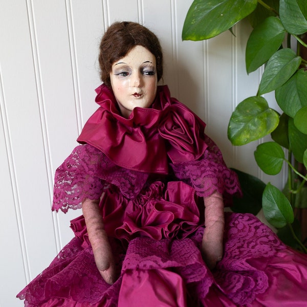 Doll- Antique Doll - Boudoir Doll