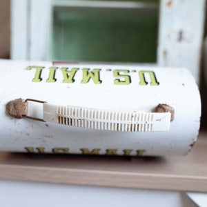 Vintage Mailbox Lunchbox - Metal Lunchbox immagine 7