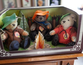 【新品・未使用】♡ STEIFF TEDDY BEARS AND HEIDI Limited Edition Steiff 0210/22 Nimrod Teddy Bear Collector