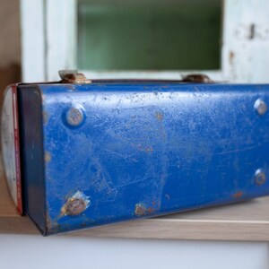 Vintage Mailbox Lunchbox - Metal Lunchbox immagine 8