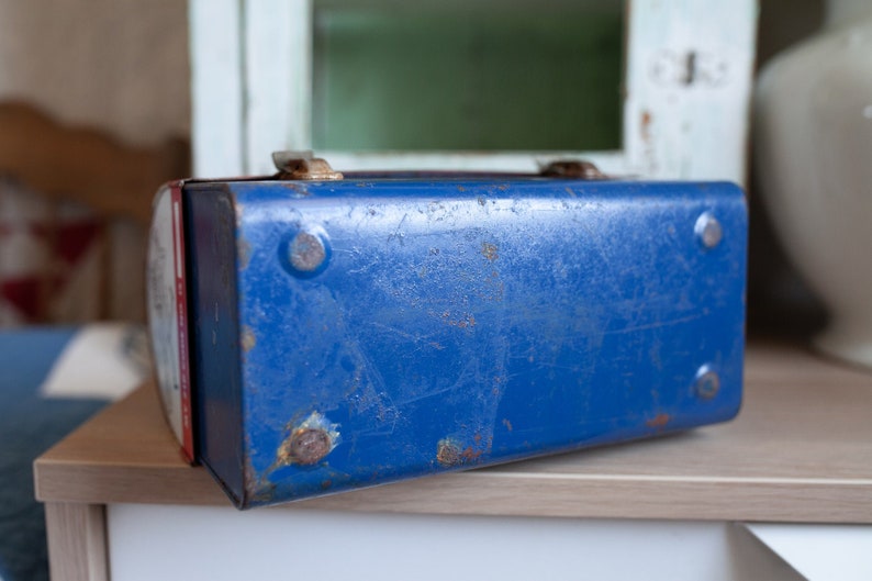 Vintage Mailbox Lunchbox - Metal Lunchbox immagine 8