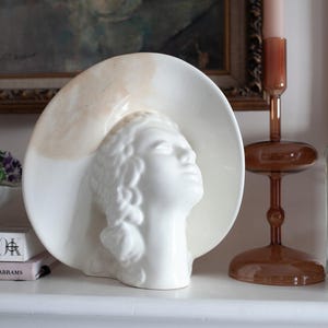 Vintage Lady Head Vase