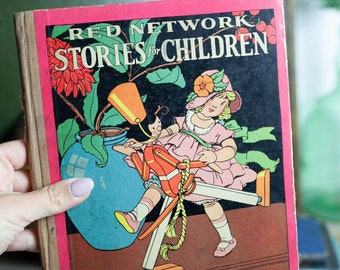 アンティークブック - レッドネットワークの子供向けストーリー 1920年