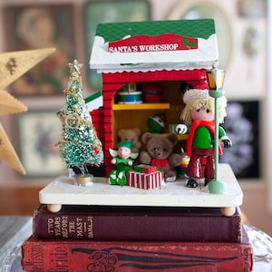 Vintage Enesco Toy Land Music Box- Vintage Christmas Decoration