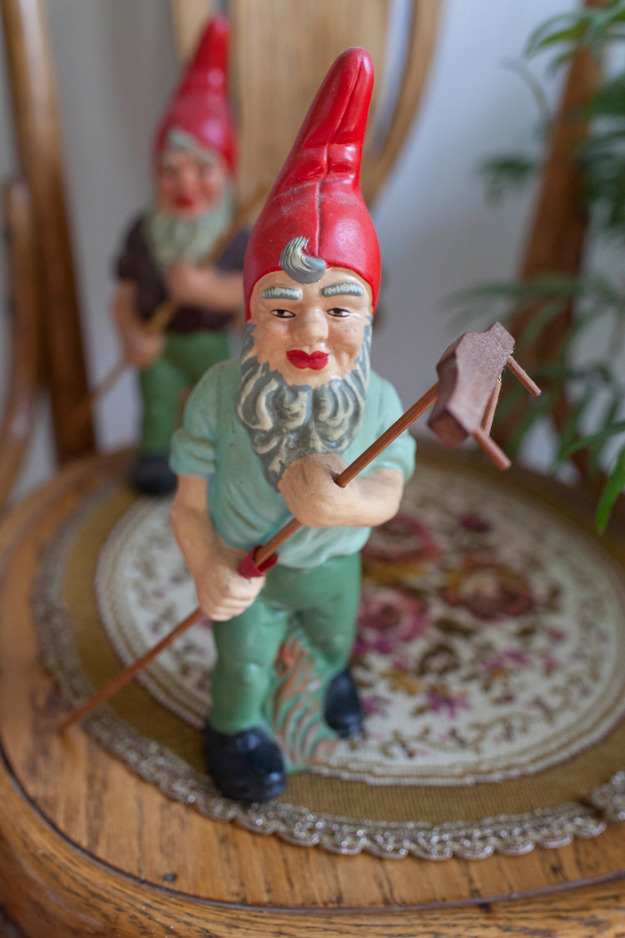 Vintage Gnomes - Garden Gnomes - Nasco Japan Ceramic Gnomes