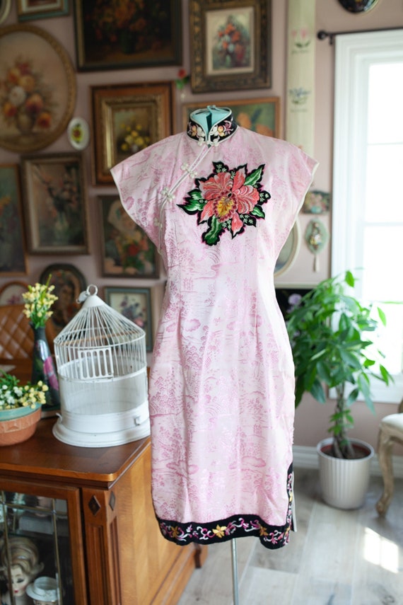japna pink dress Vintage Dress - Made in Japan - Pink Dress