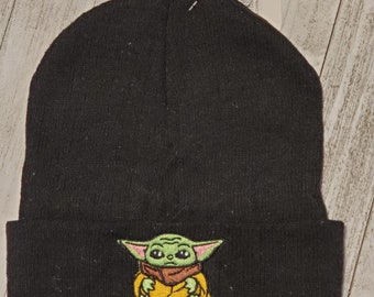 Baby Yoda Beanie Etsy Baby Yoda Beanie Etsy