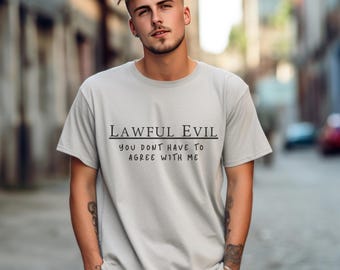 Legalne zło, koszulka typu softstyle, unisex