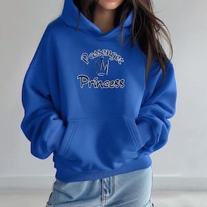 Passenger Princess, Unisex, Heavy Blend, Hooded Sweatshirt