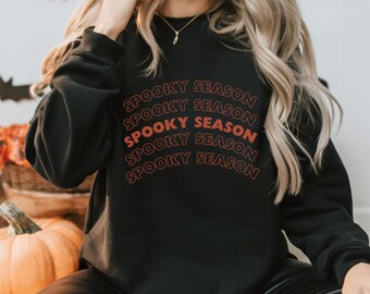 Straszny sezon, Halloween, bluza z okrągłym dekoltem, unisex