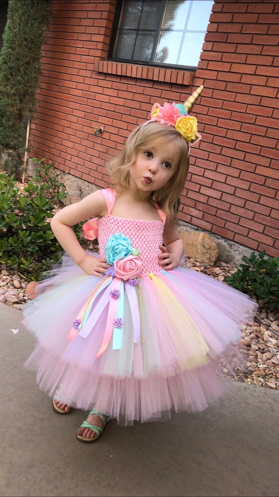 rainbow easter dress