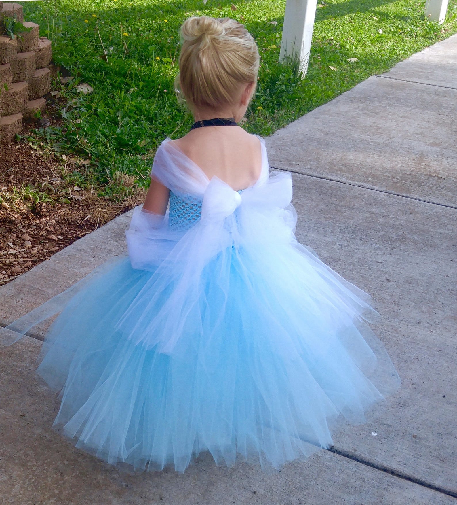 Cinderella Inspired Princess Dress Princess Tutu Dress Etsy