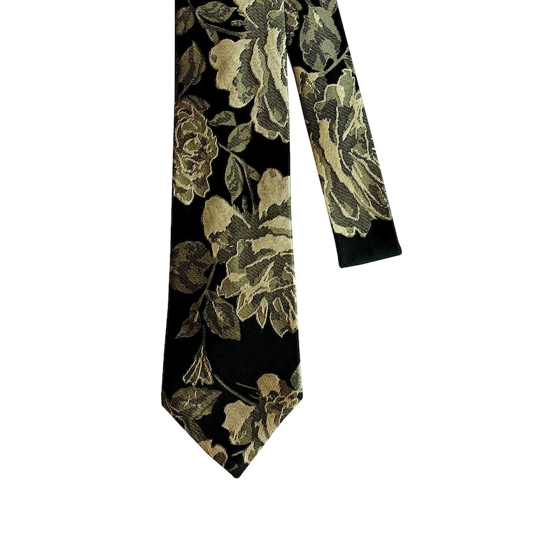mens rose gold necktie
