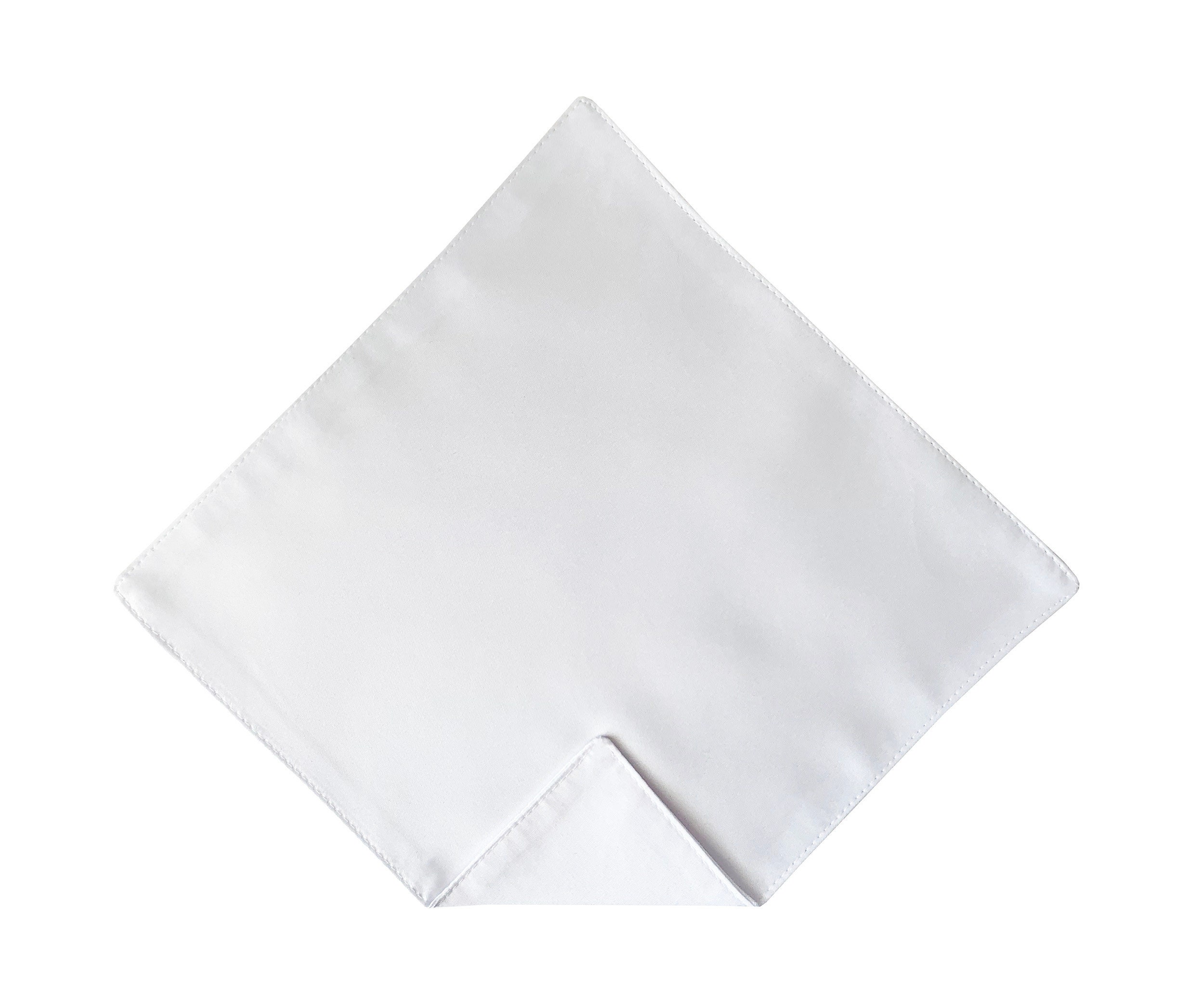 Religious Pocket Square - White Satin Handkerchief for Communion - Baby ...