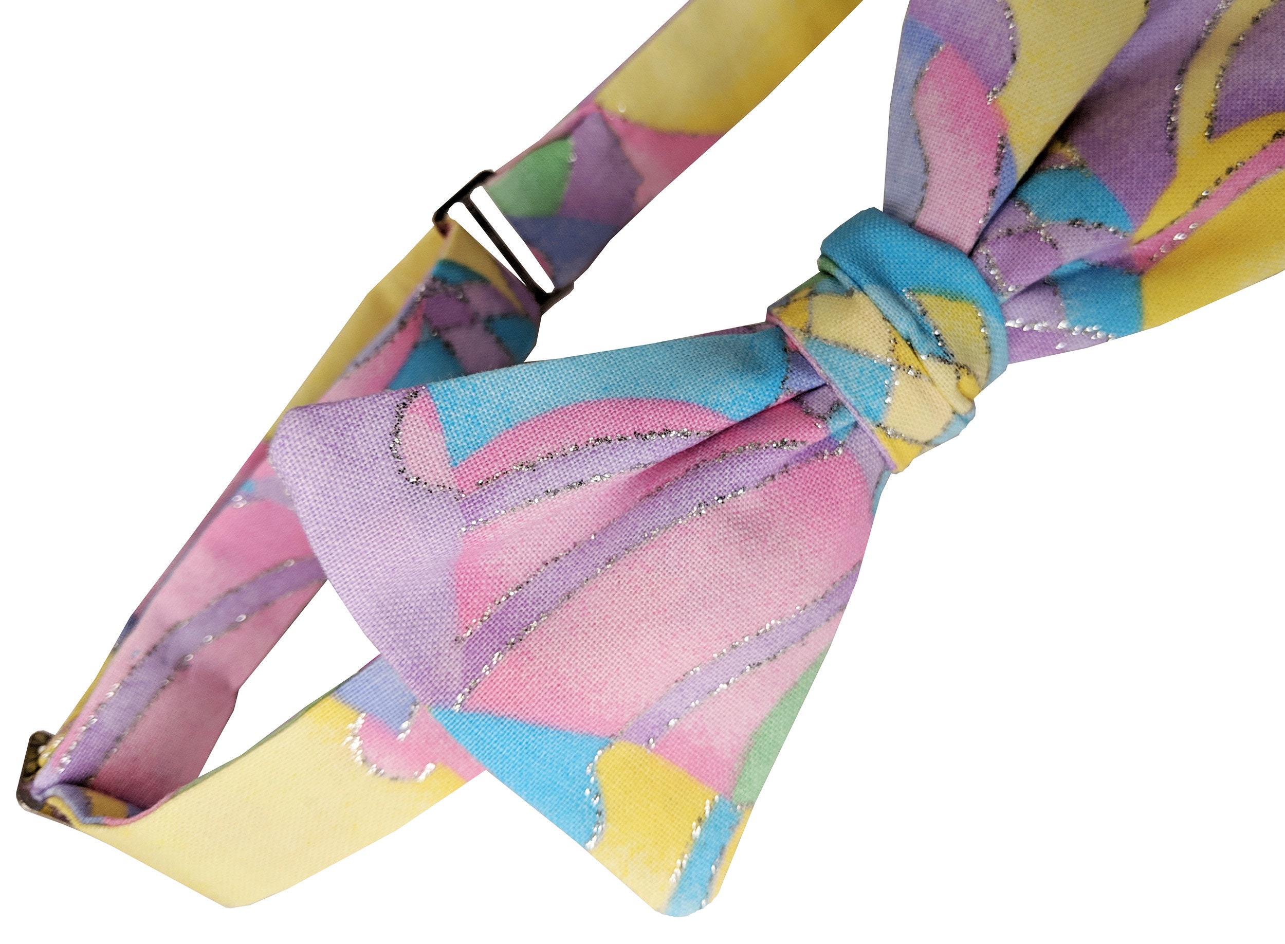 Easter Self-Tie Bow Tie - Multi-colored Spring Celebration of Holiday ...