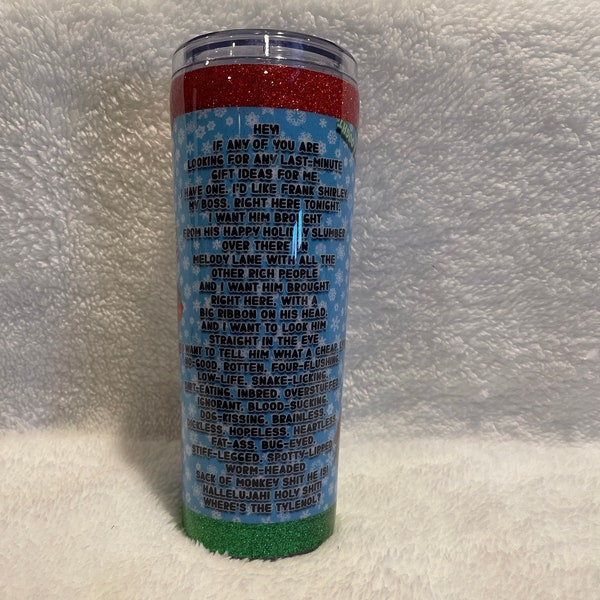 National Lampoon Christmas Acrylic Tumbler