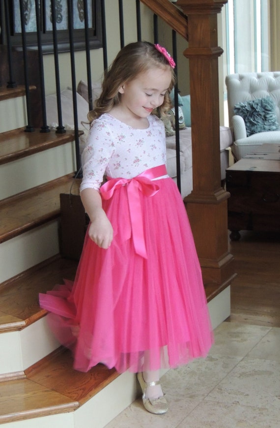 baby hot pink dress