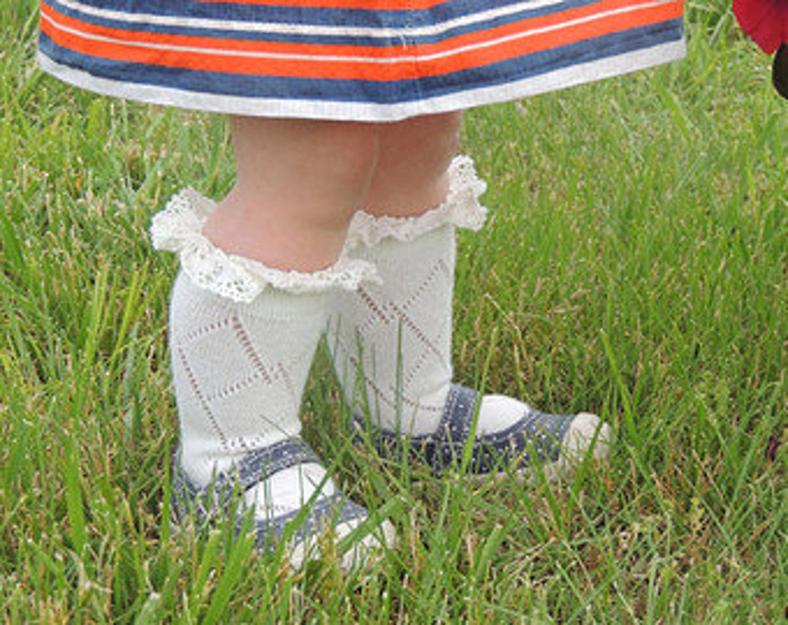Baby Socks With Lace Baby Girl Boot Socks Baby Girl Newborn Etsy
