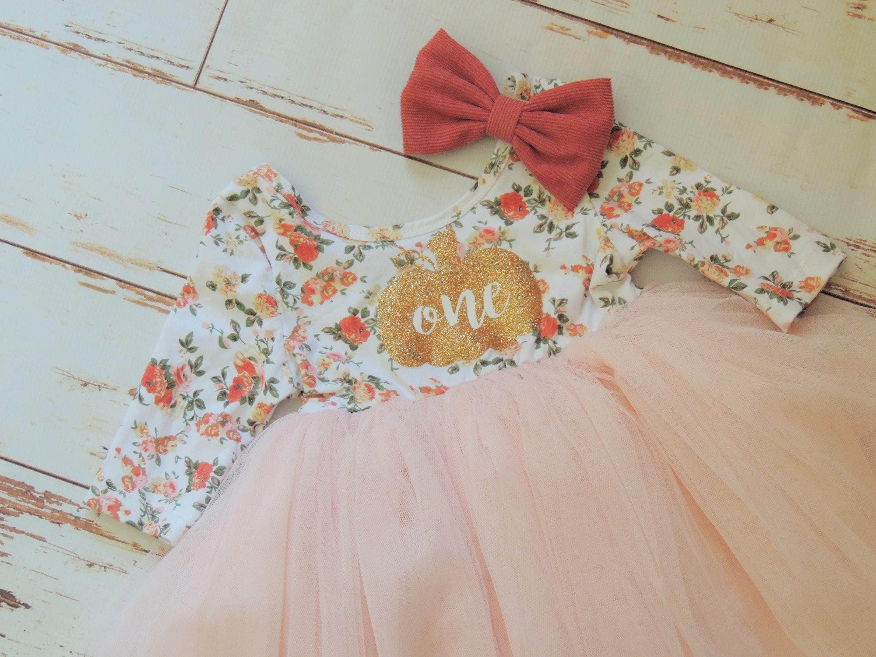 First Birthday Dress Long Sleeve