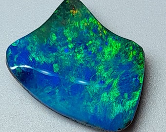 Natural Gem Grade Blue Green Boulder Opal