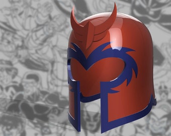 Fichiers d'impression 3D inspirés des bandes dessinées pour casque Magneto