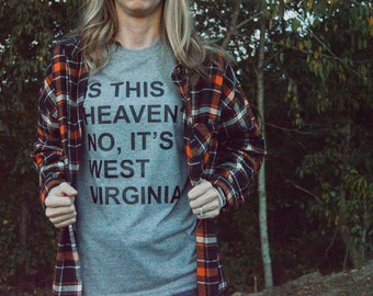 Almost Heaven© Tee | west virginia mountain state field of dreams shirt baseball flannel fall autumn style