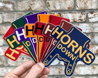 Horns Down© Aufkleber