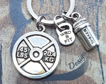 GYM Custom Keyring Nicole Workout Gifts·  Fitness Gifts· Gym Gifts - Crosstraining · Weight Lifting · Weight Loss- Name Keychain · Wod & Fit