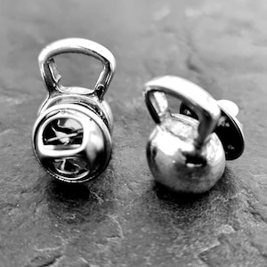 Lapel Pin Kettlebell · Gym Gifts · Gym Pin · PINS · Fitness Gifts · Crosstraining · Bodybuilding · Weight Pin · Backpack pins · Wod & Fit