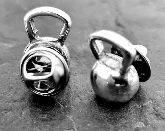 Lapel Pin Kettlebell · Gym Gifts · Gym Pin · PINS · Fitness Gifts · Crosstraining · Bodybuilding · Weight Pin · Backpack pins · Wod & Fit