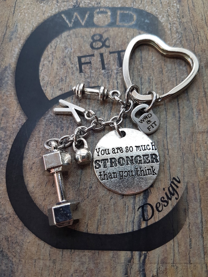 Keychain Fit Woman Dumbbell Workout Kettlebell,Barbell,Joyas Fitness,Gym Gift,Bodybuilding,Fit Mom,Sister Gift,Crossfit Gift,Fitness Girl