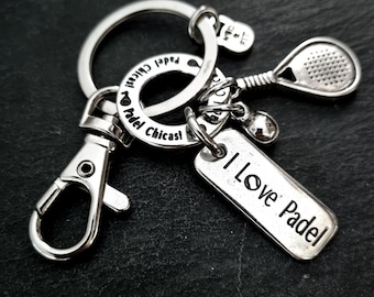 Padel Tennis Keyring Custom Gift · Padel Player gift · Gift to Padel Player - Tennis Coach gift - Padel Gift · Padel racket - Wod & Fit