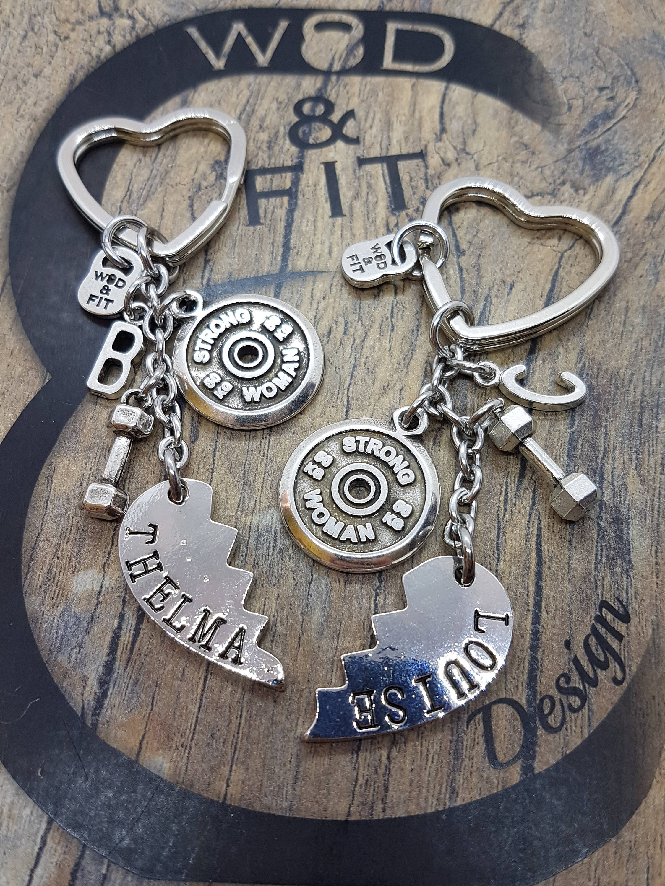 Couple Gift Keychain Thelma & Louise Strong Women Best -  UK