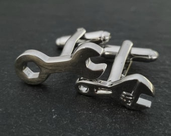 Mechanic Key Cufflinks · Boyfriend Gift · built not bought· Mechanic Tools · Mechanic Keys - Mechanic tools Wedding Gift · Mechanic Gift ·