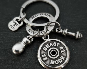 Custom Boxing Ring Keyring Motivation Weight Plate· Boxing Gloves - Motivation Gift - Personalised gift- Boxing Gifts- UFC Gift ·Wod & Fit