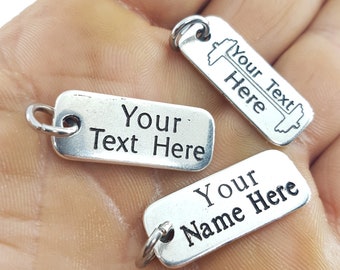 Personalized Tag 3x1cm · Name Tags · gift tag · logo tags · Engraved tag · Tag Custom Logo Tags Engraved· luggage tags · gift tags·Wod & Fit