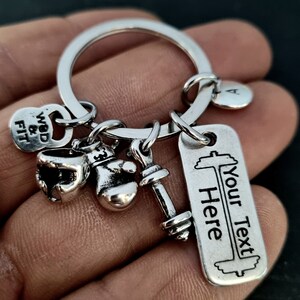 Custom Coach Gift: Personalized Boxing Glove Keychain - Perfect MMA UFC ...