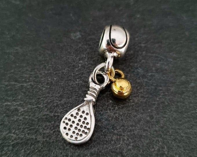 Padel Pad for Bracelet Charm with Ball Gift for Padel Lover -Padel Tennis gift -Gift for Padel - padel Jewels- Padel Charms · Wod & Fit