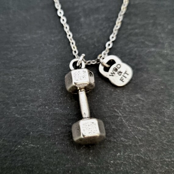 Gym dumbbell deals locket