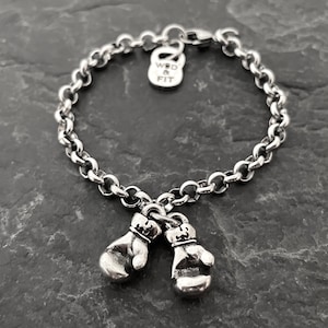 Boxing Glove Bracelet - Boxing Trainer - Workout Gift - Motivation Gift- Gym Gifts - Boxing Gifts - Boxing Bracelet- Kick boxing - Wod & Fit