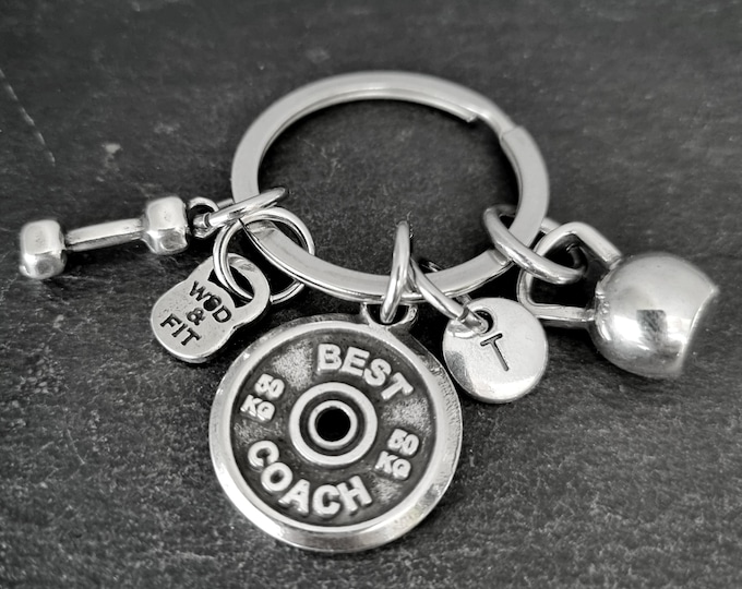 Gym Keychain Rankel Workout Gifts · BFF Gifts · Personalized gift · Boyfriend Gift · Gift for Girlfriend · Mom Gift · Dad Gif ·  Wod & Fit